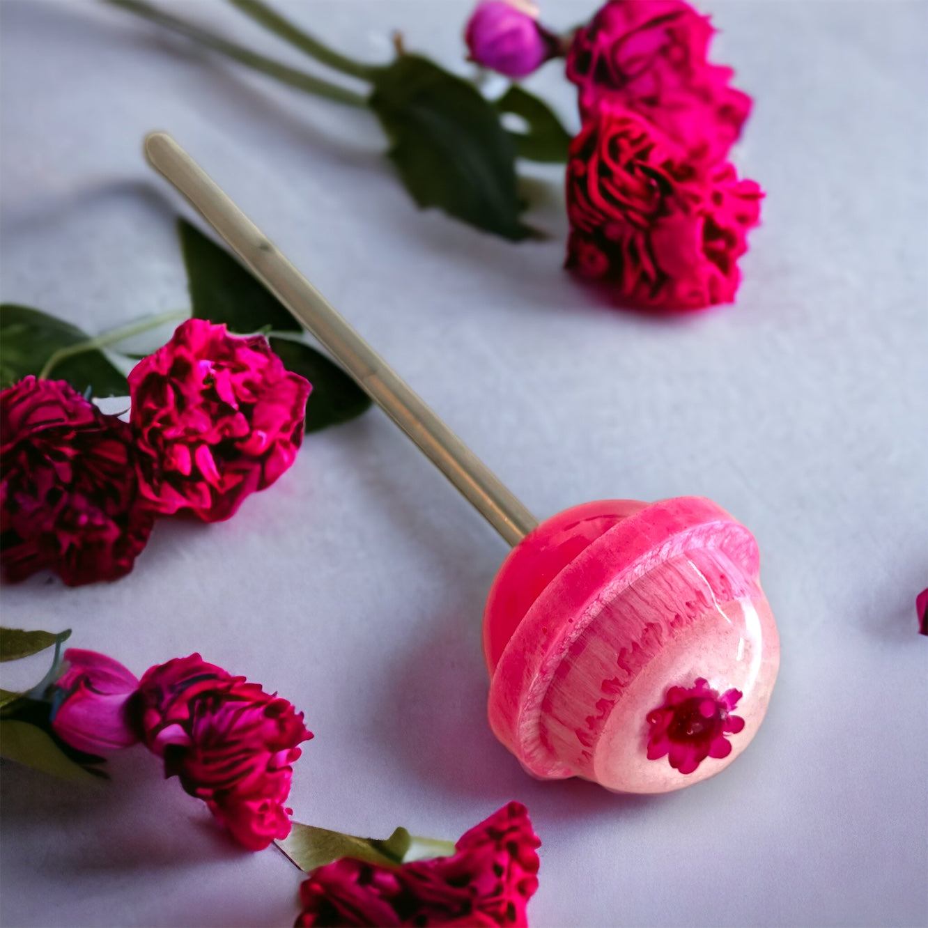 Pinku Hana 花 Lollipop
