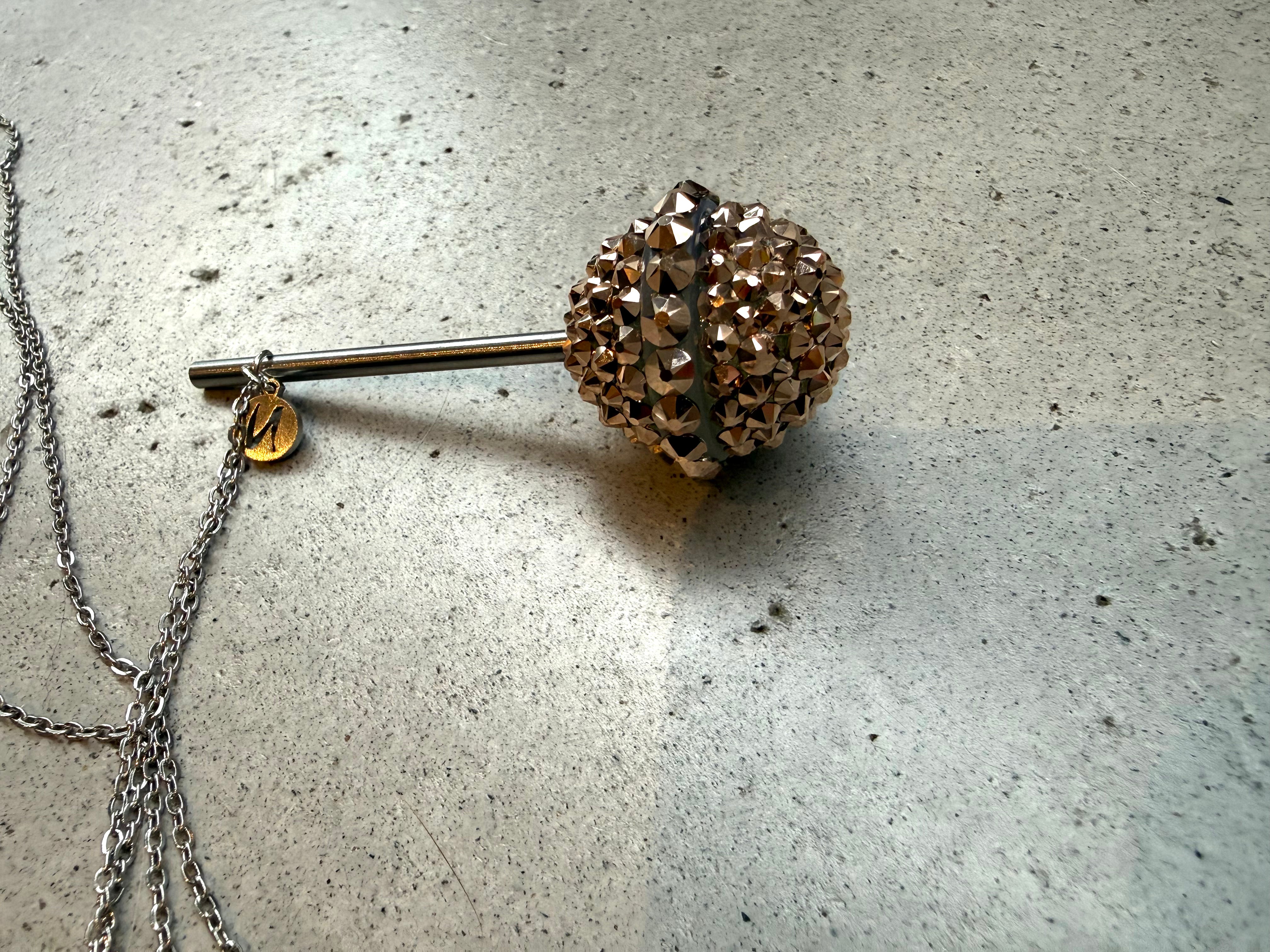 Champagne Crystal Lollipop-3