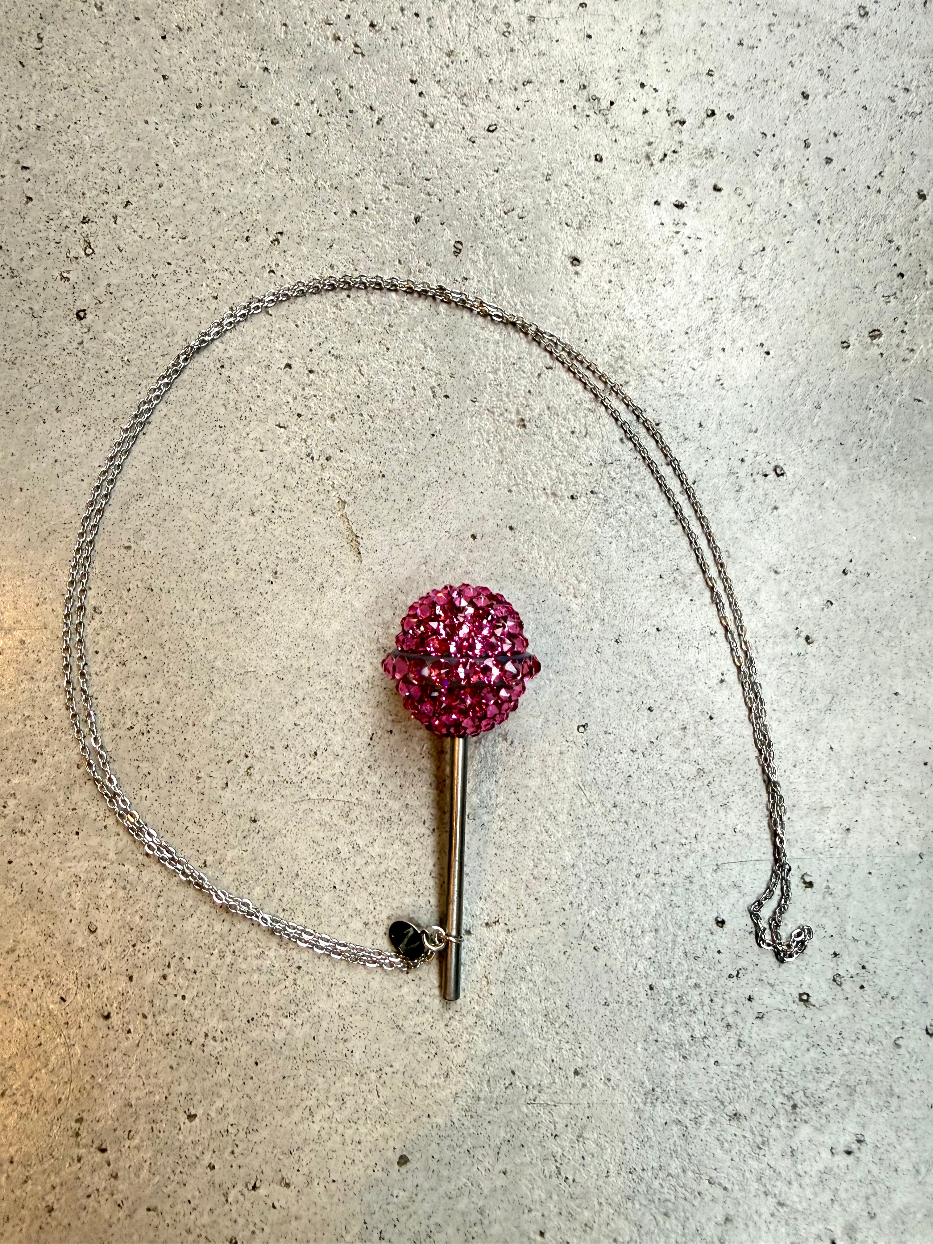 Rosé Crystal Lollipop-2
