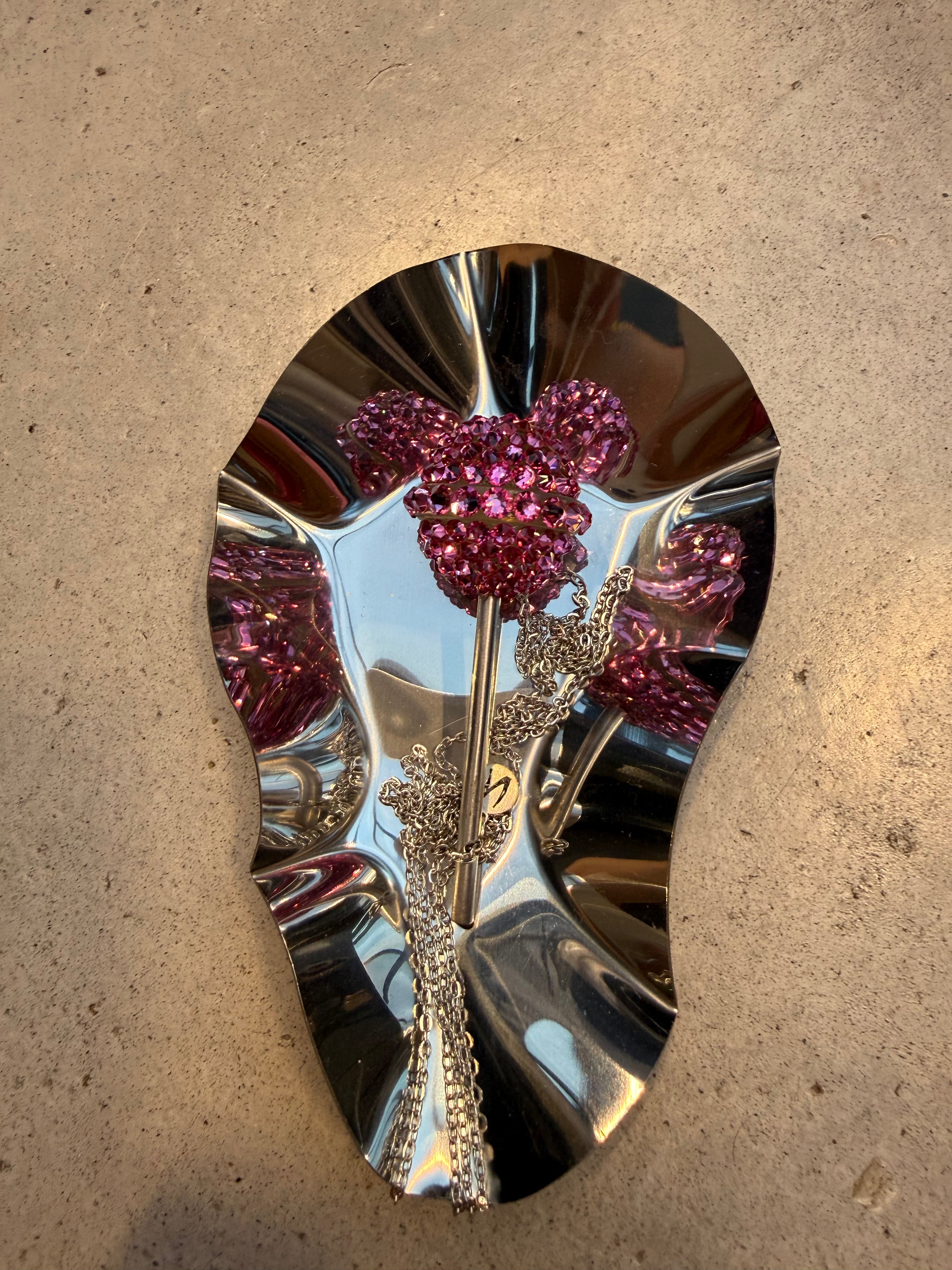 Rosé Crystal Lollipop