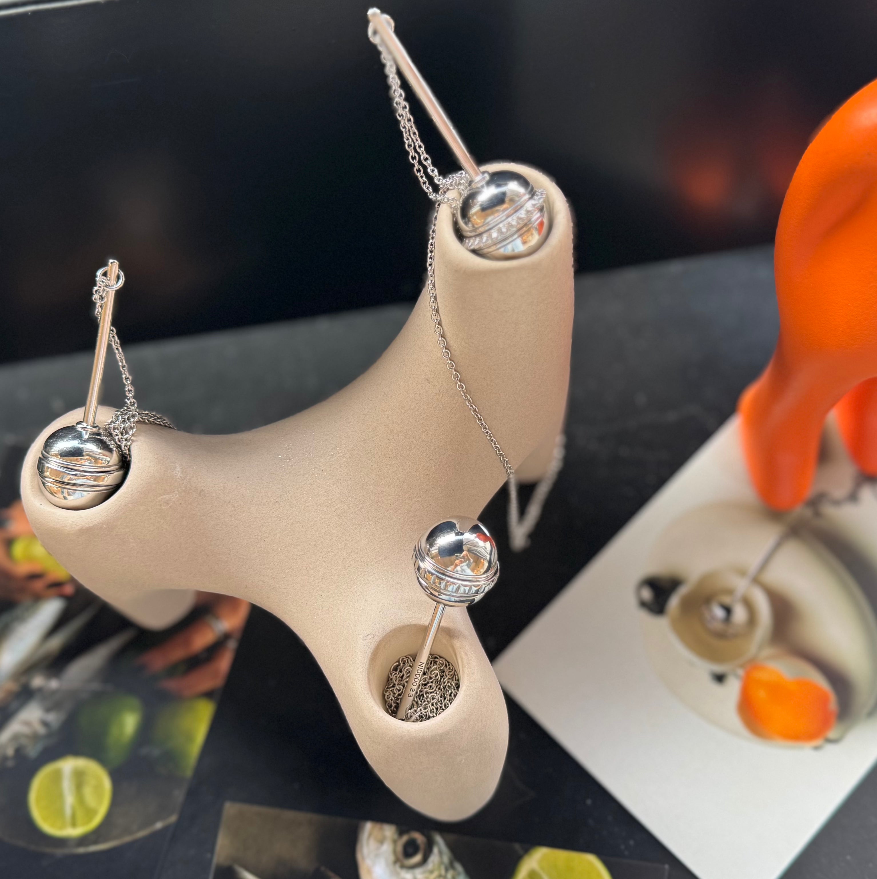 Fashion Lollie -  White Mobius-2