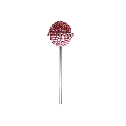 Rose Rhinestone Lollipop