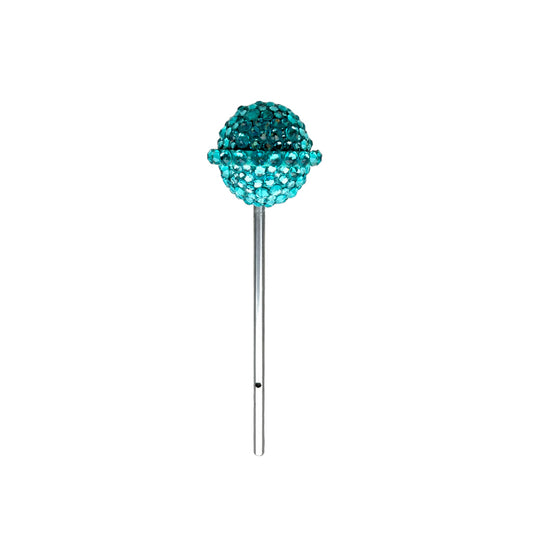 Blue Zircon Rhinestone Lollipop